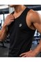 Men's Athlete Tank Top - Breathable Fit Cut, Gym & Fitness Tanktop - 4