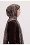 Amora Pattern Shawl Black - 3