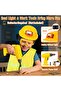 Kids Construction Worker Costume Set, Toddler Dress Up with Helmet Light & Electric Drill - 3