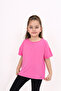 Girl's Printed Crew Neck Short Sleeve T-Shirt - 2