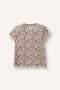 Crew Neck Leopard Patterned Ribbed Camisole 2-Piece Long Sleeve T-Shirt Baby Girl H3002A526Sm - 3