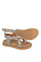 , Women's Genuine Leather Sandals 1611050Z8518 Mink - 7