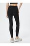 Sports Tights Standard Waist Seam Detailed Tight Fit - 4