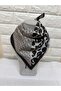 Women's Geometric and Leopard Patterned Scarf Bandana - Gift - 5