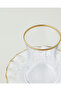 Laccy Orange 8 Piece Tea Set for 4 People 170 ml Gold - 4