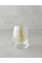 Glitter Glass 3-Piece Glass Set 350 ml Gold - 3