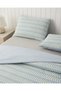 Geo Harmony Easy-Iron Double Duvet Cover Set with Sheets 200X220 cm Blue-Yellow - 3