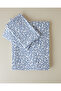 Maren Printed Cotton Double Pique Set 200X220 cm Blue - 5