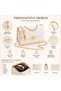Elegant Women's Crossbody Bag - PU Leather Shoulder Handbag with Gold Chain Strap | Stylish Ladies Purse for Travel, Office & Daily Use | Lightweight Zip Closure | Cream - 3