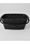 Knitted Black Peg Basket Ivy Knitting Model Peg Basket - 5