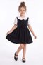 Stoned Baby Collar Bowknot Girl's Dress