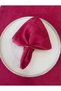 İnci 6 Pieces of Velvet Textured Fuchsia Pink Napkins Without a Hitch - 5