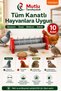 Pigeon Manger Pigeon Chicken Manger 10 Pieces 75 cm Metal Manger Turkey Post Miro Ornament Shabap Pigeon - 7