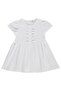 Bow-Tie Dress for Ages 2-5 - White - 3