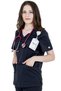. Peace Scrubs Top – V-Neck, 3 Pockets, and Stretchable Doctor/Nurse Top - 4