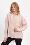 Women's Tina Oversize Krinkle Shirt - Stone - 5
