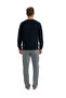 Us Polo Assn. Men's Long Sleeve Round Neck Comfortable Home Wear Tracksuit Set - 3