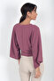 Women's Double Breasted Collar Short Ayrobin Blouse - 4