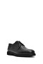 Men's Black Lace-Up Leather Casual Shoes 26Sfd704418 - 7