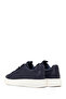 Men's Navy Blue Lace-Up Thick Sole Sports Shoes, Leather Sneaker 26Sfd610418 - 6