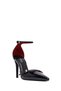 Women's Black Ankle Buckle High Thin Heeled Patent Leather Stiletto, Heeled Shoes 25Afd440316 - 7