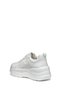 Women's White D Xtors D - Mesh + Geobuck Thick Sole Sports Shoes, Lace-Up Sneaker D551Fd01454C100 - 2