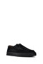 Men's Black Lace-Up Thick-Soled Suede Leather Casual Shoes 26Sfd630610 - 7