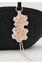 Charm Floral Straw Bag Made of Natural Fiber - 4
