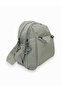Light Gray Water Resistant Parachute Fabric Travel Business School Backpack with 4 Compartments and Laptop Compartment
