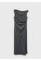 Asymmetric Pleated Dress - 3