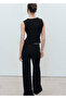 Slim-Fit Blouse with Wide Straps - 4