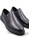 Men's Inside-Outside Genuine Leather Gel-Lined Orthopedic Comfortable Daily 45 46 47 48 Large Size Shoes - 2