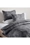 Designora Floral 3-piece Comforter Set 240x260cm - Charcoal