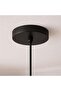 Rayner E27 Wooden Shade Pendant Lamp 45x179cm - Natural/black - 3