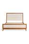 Lyrah King Bed 180x200cm - Walnut - 7