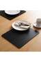 Brandon 2-piece Wooden Placemat Set 33x40cm - Black