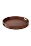 Kiara Acacia Serving Tray Dia45.7x5.1cm -walnut - 3