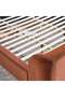 Elya King Bed 180x200 - Brown - 6