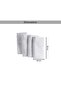 Regalia 4piece Embroidered Napkin Set 45x45cm-white - 2