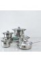Wilson 12-piece Stainless Steel Cookware Set - Chrome - 3