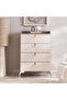 Carmona Chest Of 5 Drawer - Grey - 2