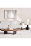 Delger Coffee Table Veneer - Brown & Black - 3