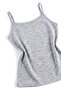 Girl's Tank Top with String Straps and Lace Detail (96% Cotton - 4% Elastane) - 2