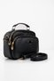Women's Black Strap Soft Leather Textured Daily Stylish Handbag and Shoulder Bag - 2