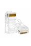 MN119F RJ45 10P/10C مقبس معياري 90 قطعة لمقبس نهاية كابل بيانات الشبكة - 2