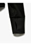 Zippered Pocket Detailed Stand Collar Slim Fit Sports Sweatshirt - 6