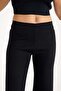 Comfortable Fit Wide Leg Women's Trousers - 3