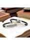 Patterned Steel Bracelet |   February 14 Valentine's Day Gift - 6
