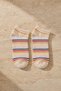 Women's Heart Patterned 6 Piece Booties Socks - 4