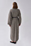 V-Neck Knitwear Dress Toprak - 7